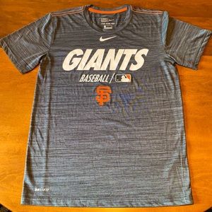 San Francisco Giants Nike Dri Fit sz Small baseball shirt.